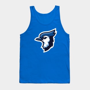 Blue Jay Mascot Baseball T-Shirt for Fans! Tank Top